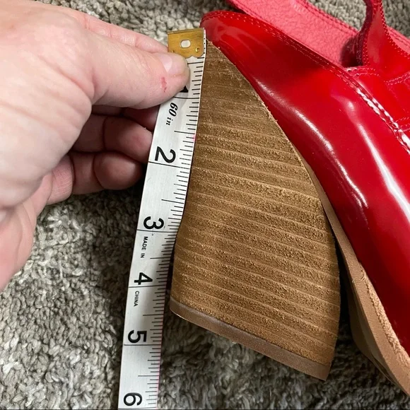 Jeffrey Campbell Red Patent Western Cutout Ankle Boots - Picture 12 of 12